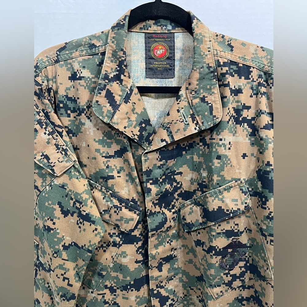 Military Issued Heavy Duty Shirt Med-Long